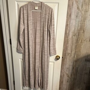 Soma Women's Long Loungewear Cardigan - Light brown/tan